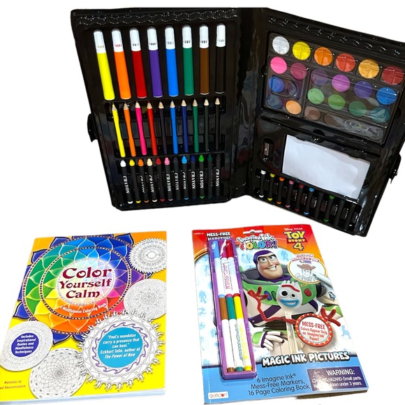 Color and crayons, coloring books - Picture 4 of 16